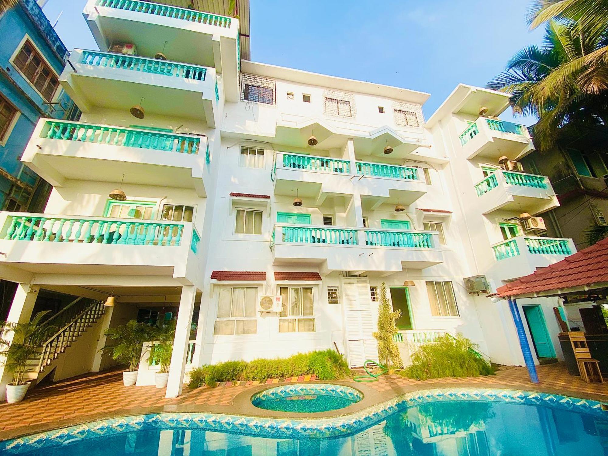 Turquoiise House Hotel Morjim Exterior photo
